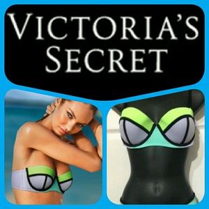 Victoria's secret Flirt Bandeau swim top!